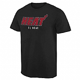 Miami Heat Noches Enebea WEM T-Shirt - Black,baseball caps,new era cap wholesale,wholesale hats